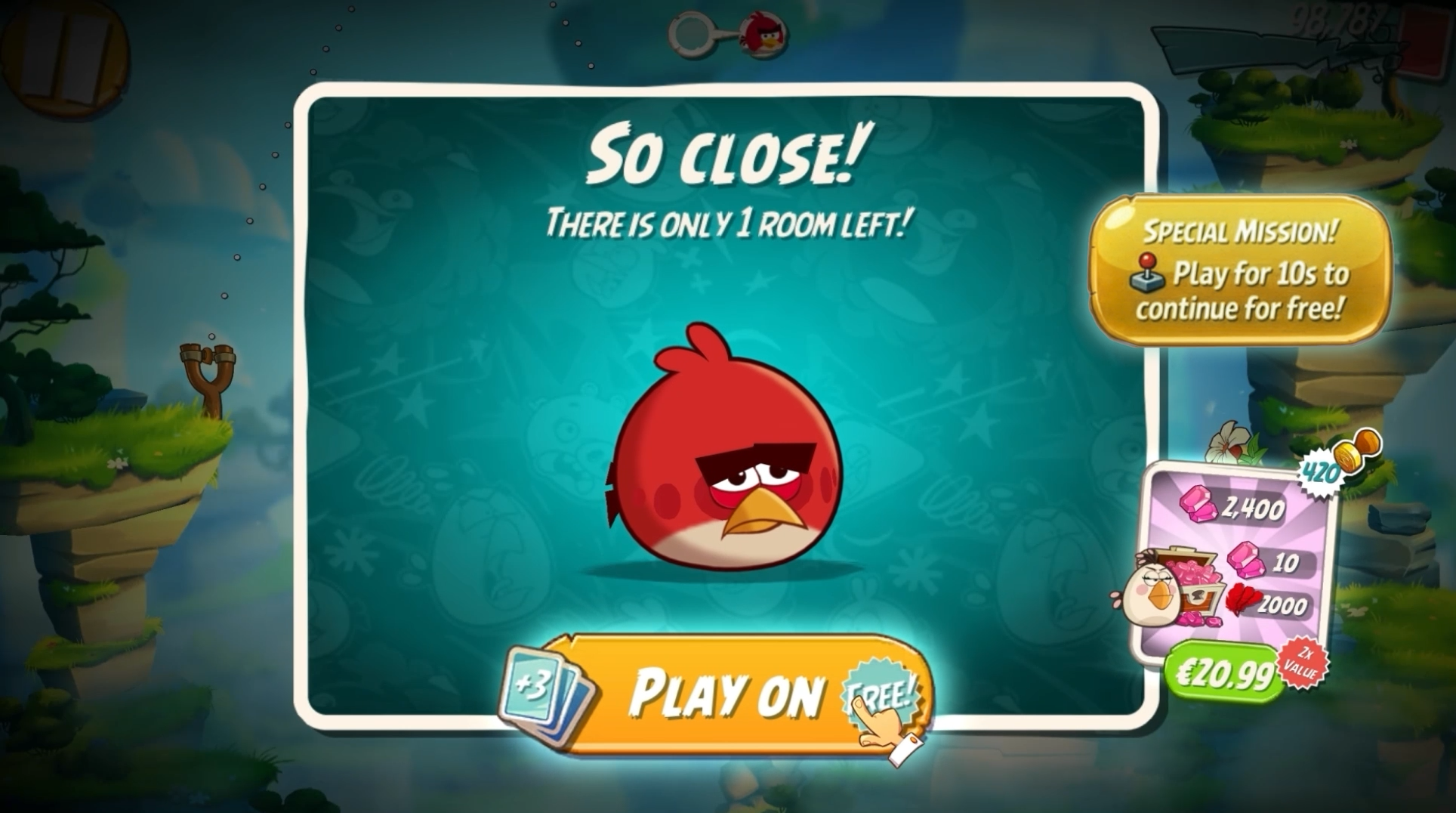 Angry Birds – Loss Aversion